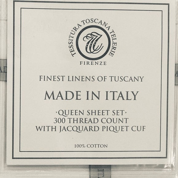 Queen Sheet Set- Solid White With Jacuard Piquet Cuf 300 Thread Count New Luxury - Picture 3 of 5